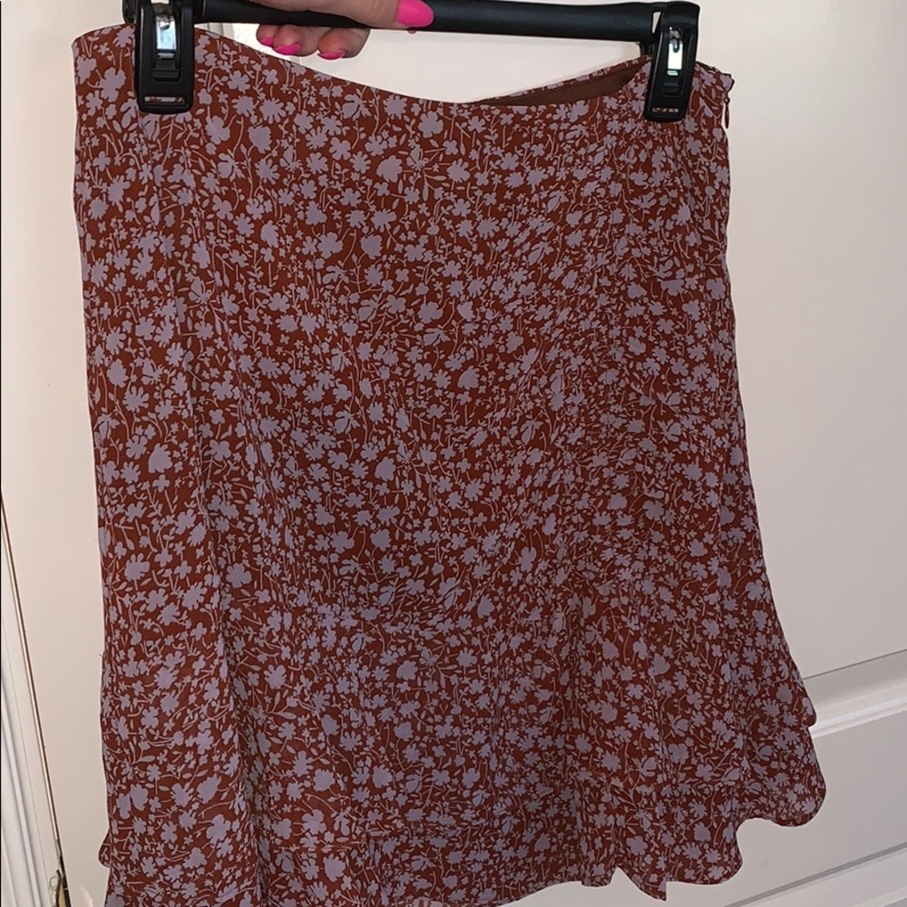 Super Cute Floral Mini Skirt
